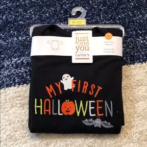 NWT! My first Halloween long sleeve onesie